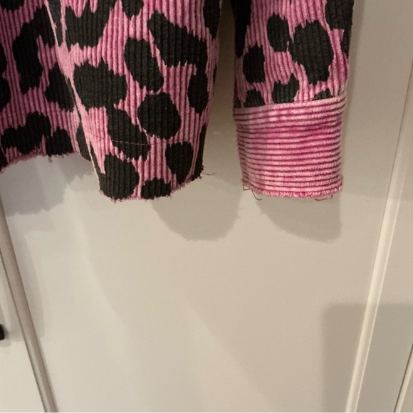 Entro Corduroy Animal Print Jacket Sz M NWOT - Picture 9 of 11